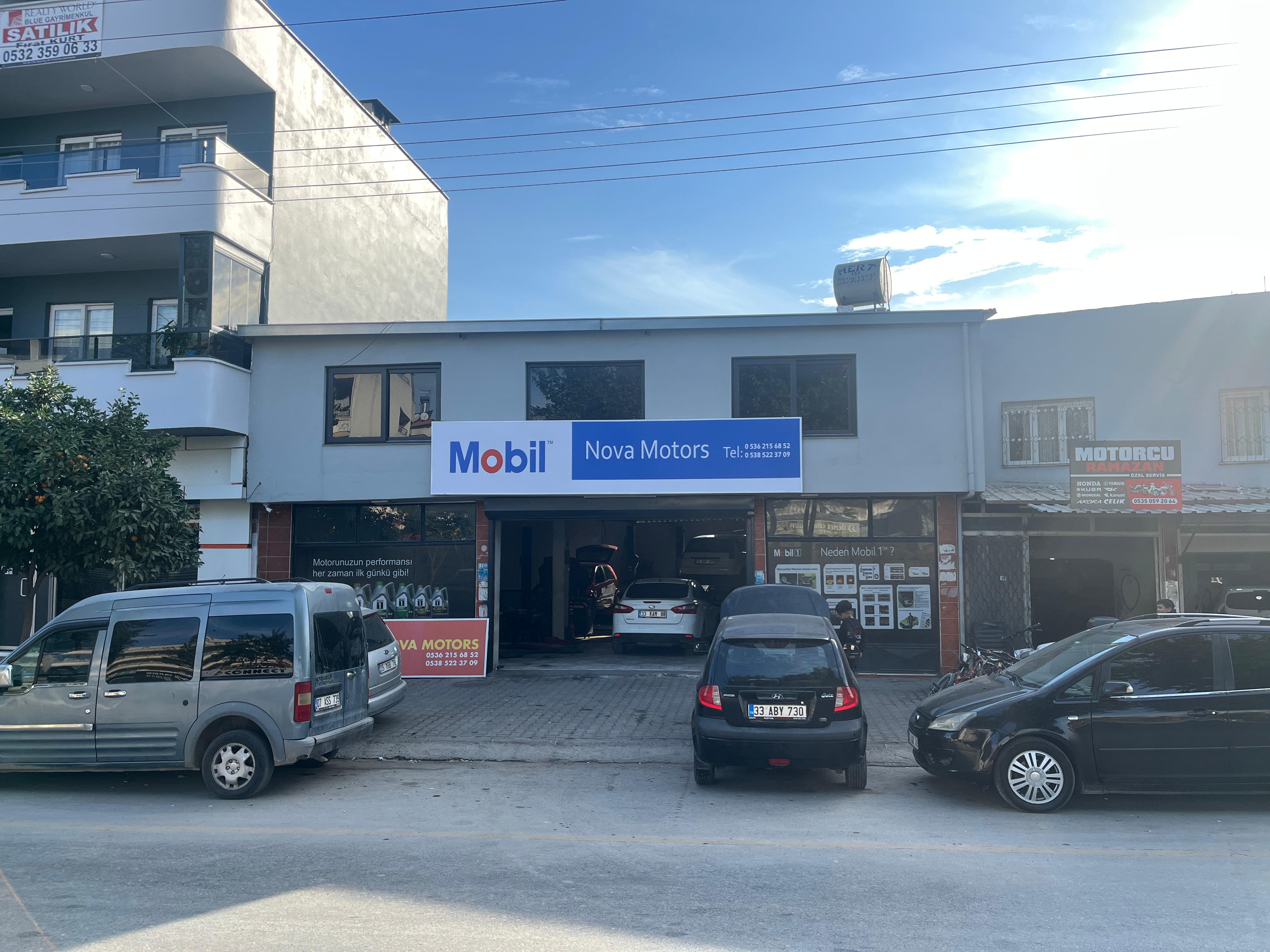 NovaMotors servis alanı